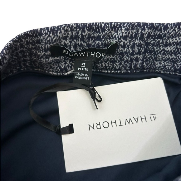 41 Hawthorn Kora Printed Knit Fully Lined Pull On Pencil Skirt Sz XS Petite NWT - Picture 3 of 8